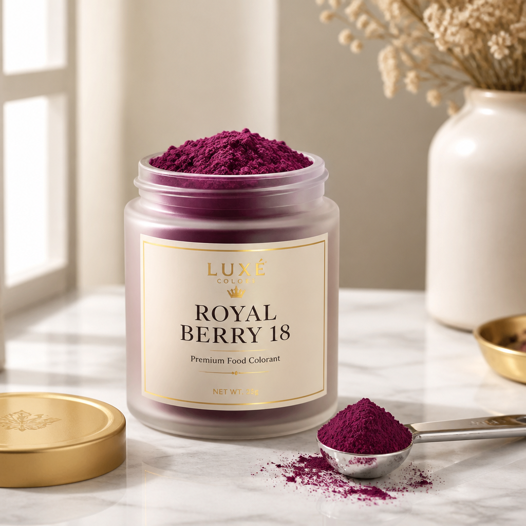Royal Berry 18 — premium food-grade colorant by Sanare Labb